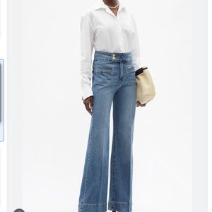 Frame Le Hardy Wide Leg Jeans
